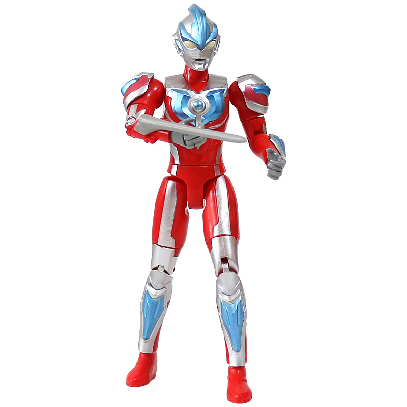 万代奥特曼玩具可动公仔搪胶玩偶罗布欧布人偶怪兽银河男孩玩具套装