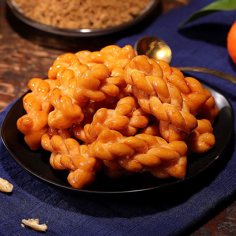 [满199减125元]比比赞小麻花混合味252g整箱零食小吃网红好吃的传统糕点排行榜饼干小袋装充饥夜宵休闲食品图片