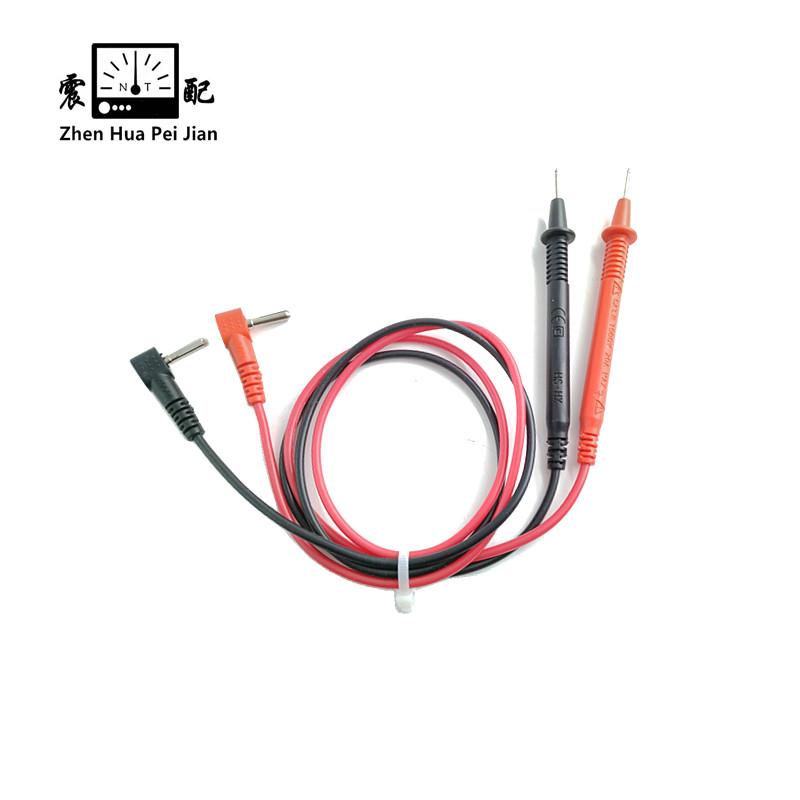 震配 加粗防冻硅胶特软线万用表表笔 MF14型(可通用MF500/Si14A/MF35) 副