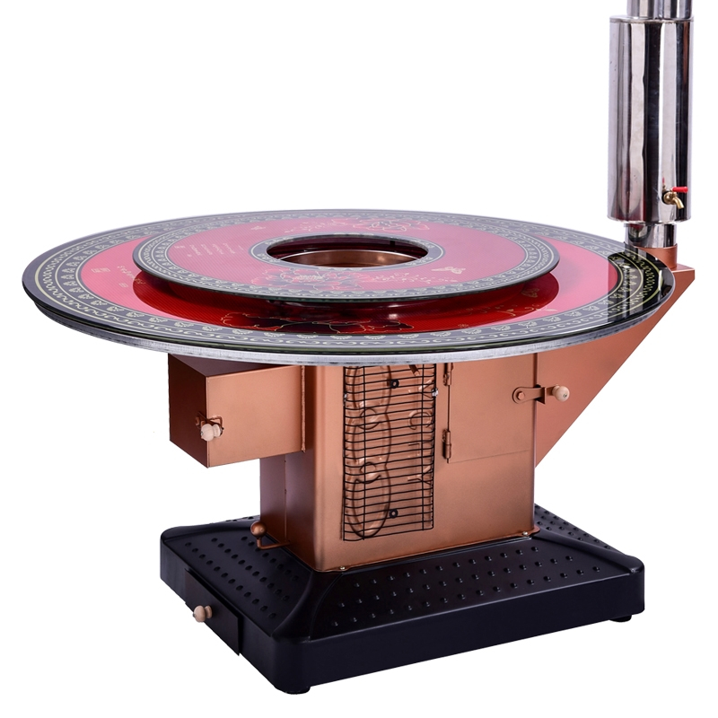 客冬季新款多功能加厚柴火炉子家用农村烤火炉取暖炉柴煤两用回风炉