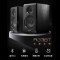 漫步者（EDIFIER）R33BT 2.0声道 木质多媒体音响音箱 笔记本电脑音响 蓝牙音箱 黑色