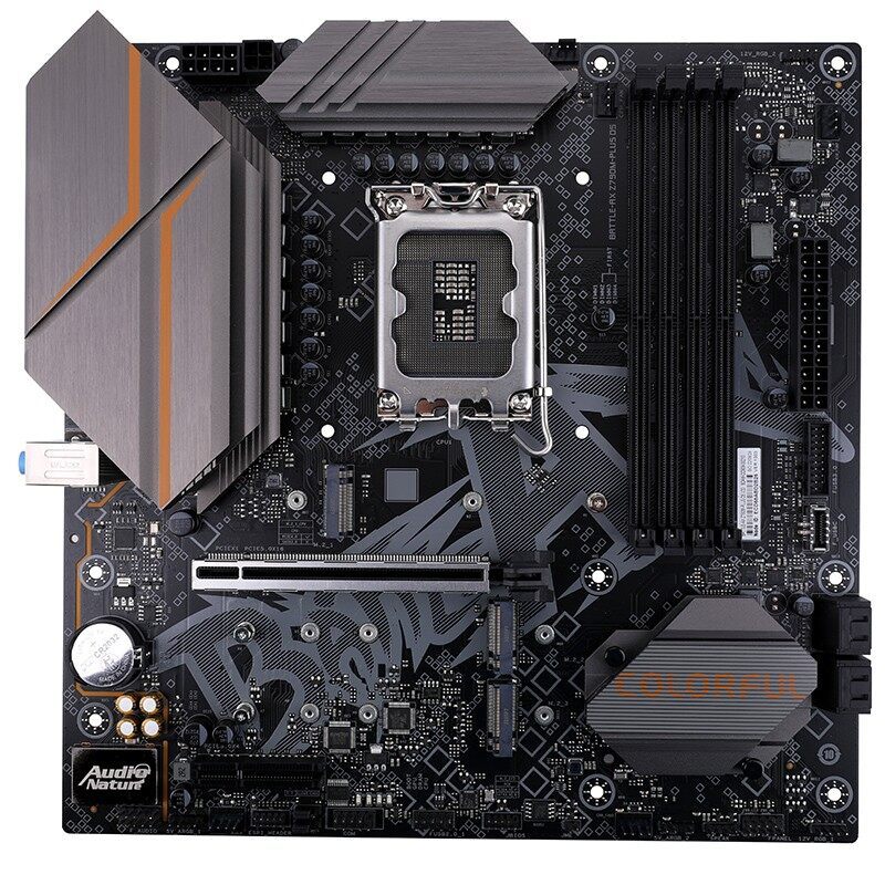 七彩虹BATTLE-AX Z790M-PLUS D5 V20主板+英特尔 Intel i7-13700KF+金士顿 FURY DDR5 5200 16G主板套装