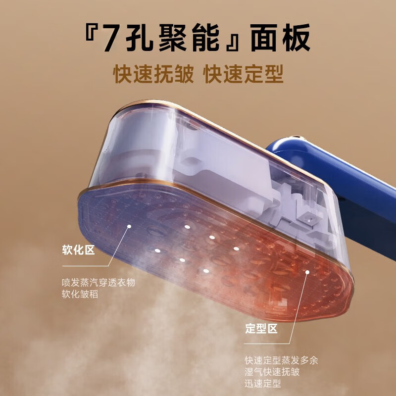 西屋(WESTINGHOUSE)手持式电熨斗WGTS3蓝高清大图