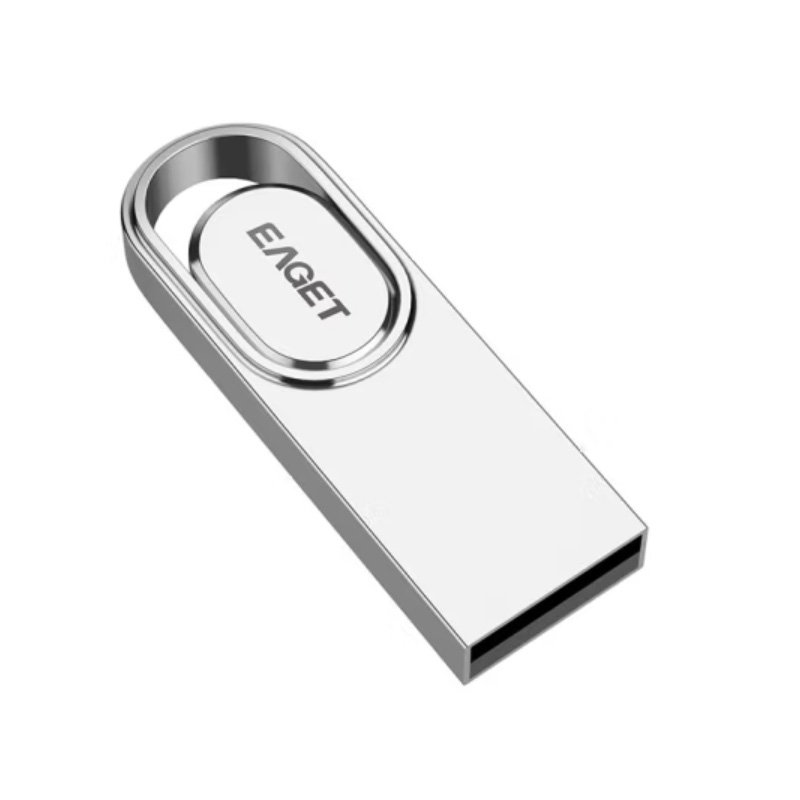 忆捷(EAGET)U5 64GB 金属简约U盘 USB2.0接口 学生办公商务优盘 单位:个高清大图