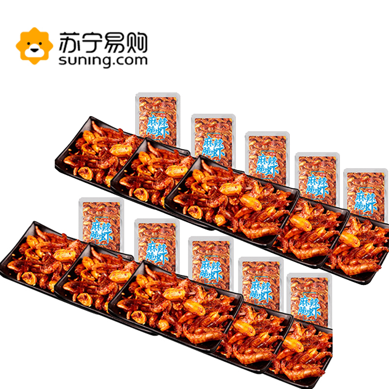 PY蜀道香 脆虾10g*10袋 休闲零食