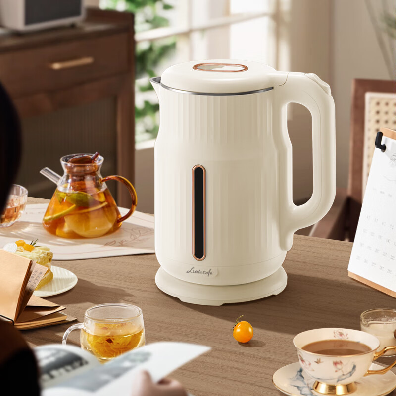 小画仙双层防烫热1.8L电热水壶 LDSH-1803高清大图