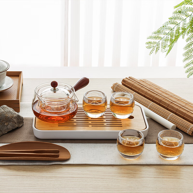 康宁WORLD KITCHEN逍遥系列茶具六件组高清大图