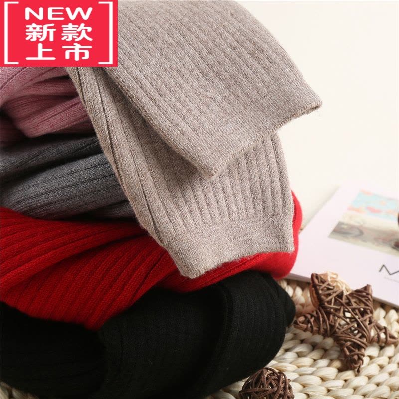 可莉允儿童保暖裤秋冬绒线裤加绒加厚打底裤秋裤男童女童贴身内外穿图片