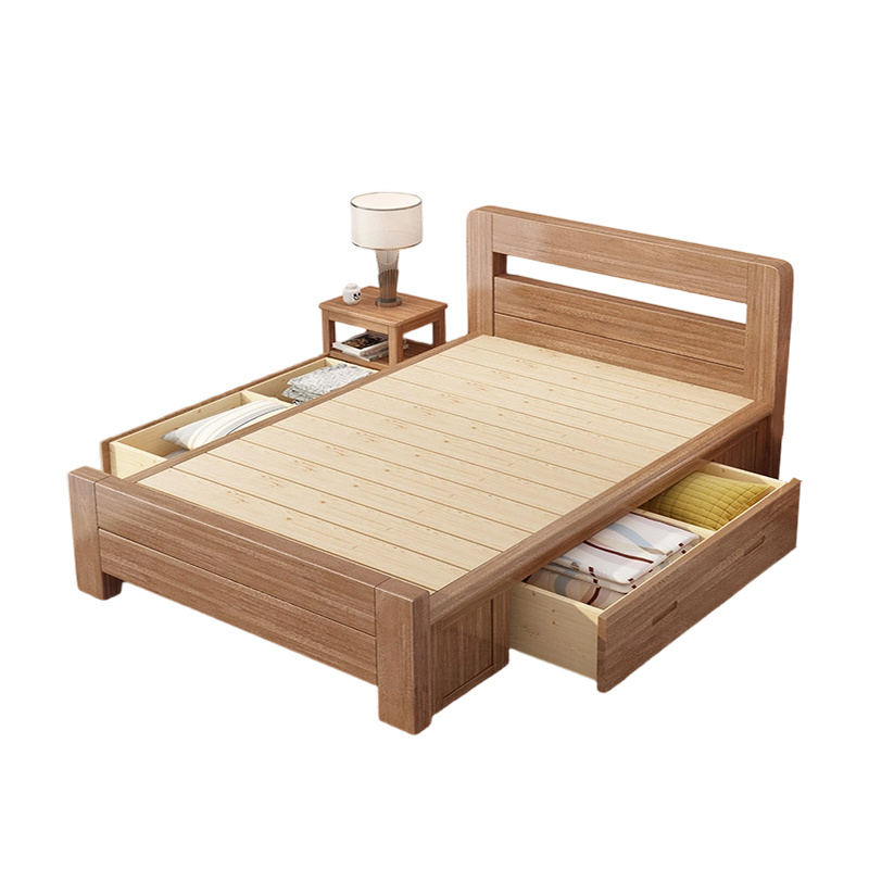 怡卓欧床+床头柜高清大图