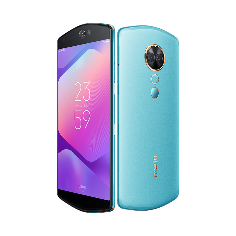 Meitu/美图 美图T9 6GB+128GB 湖光蓝 移动联通电信4G全网通手机 自拍美颜 女性拍照
