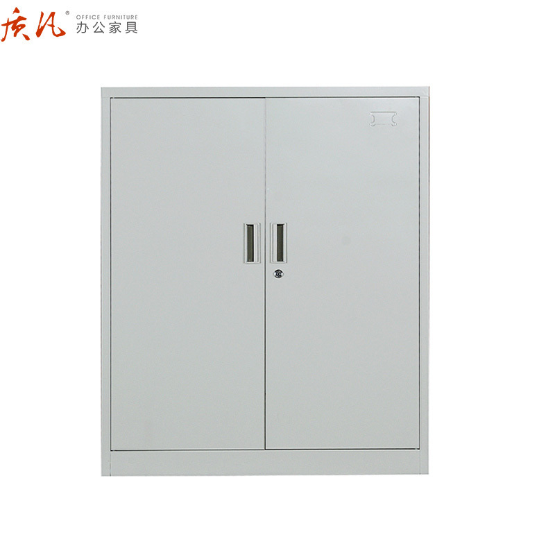 质凡 储物档案资料柜带锁柜子 两门矮柜
