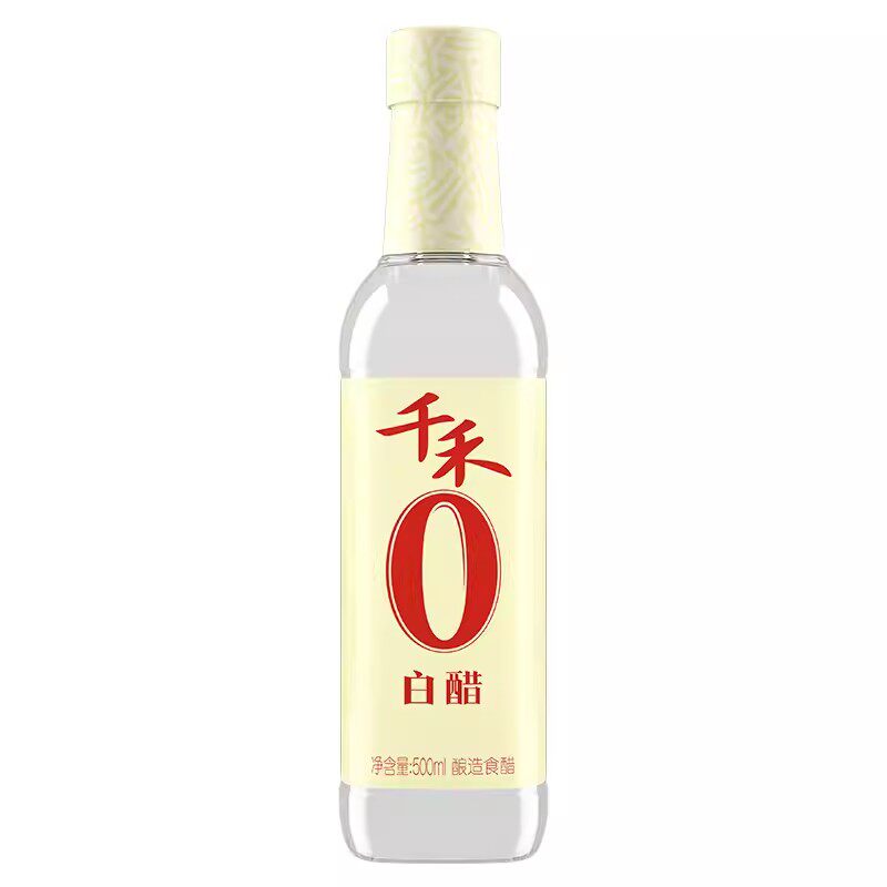 千禾香醋500ml瓶装GB/T18186标准国产酿造醋家用调味醋高清大图