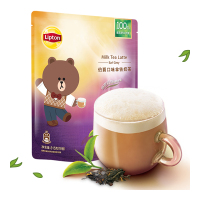 立顿Lipton 伯爵口味拿铁奶茶 速溶固体饮料18包 315g 袋装奶茶 Line限量款(新老包装随机发货)