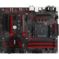 微星(msi) B350 GAMING PLUS 电竞板游戏主板 支持AMD锐龙 兼容支持2代锐龙全系列CPU
