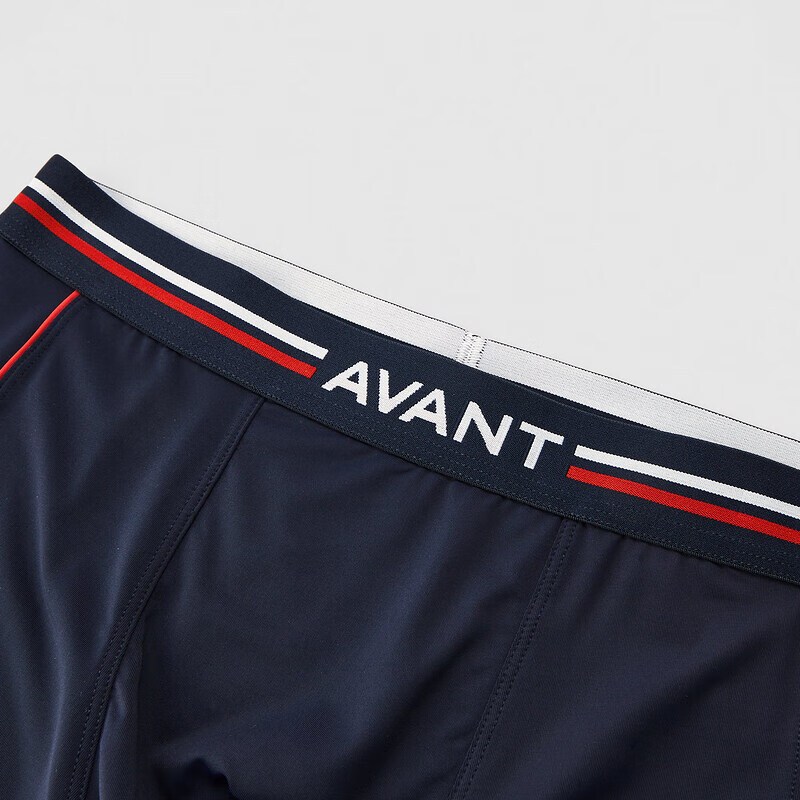 hla海澜之家净色两条装针织平角短裤舒适透气内裤男