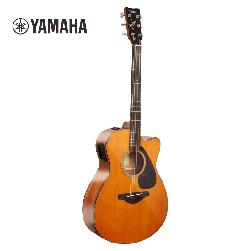 雅马哈自营(YAMAHA)全新升级款FSX800CVN 北美型号单板电箱吉他 复古色面单木吉他40寸