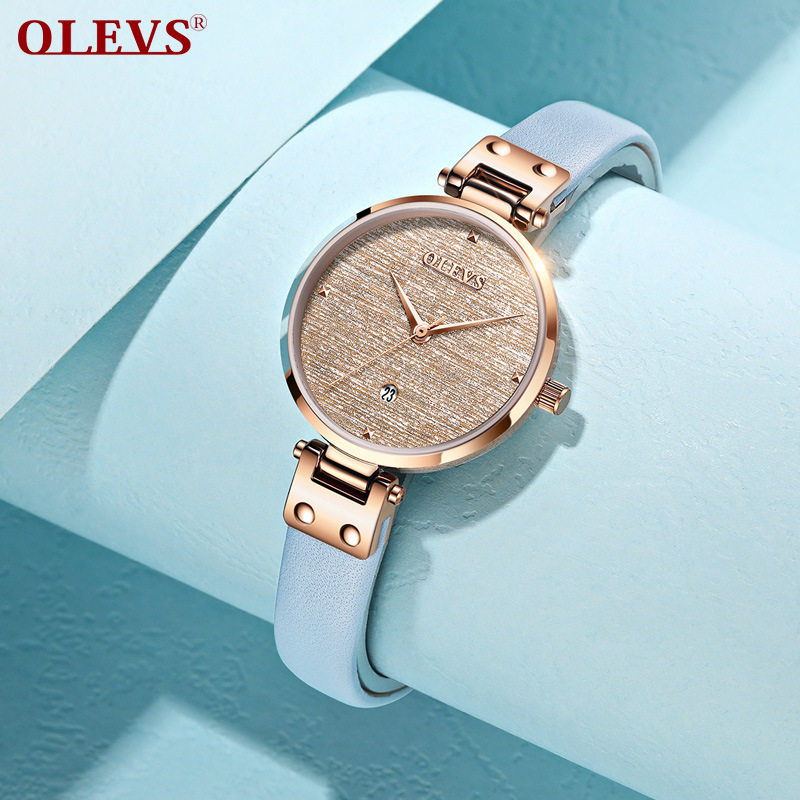 欧利时olevs瑞士品牌手表女防水石英表女士时尚ins潮小众正品时尚腕表