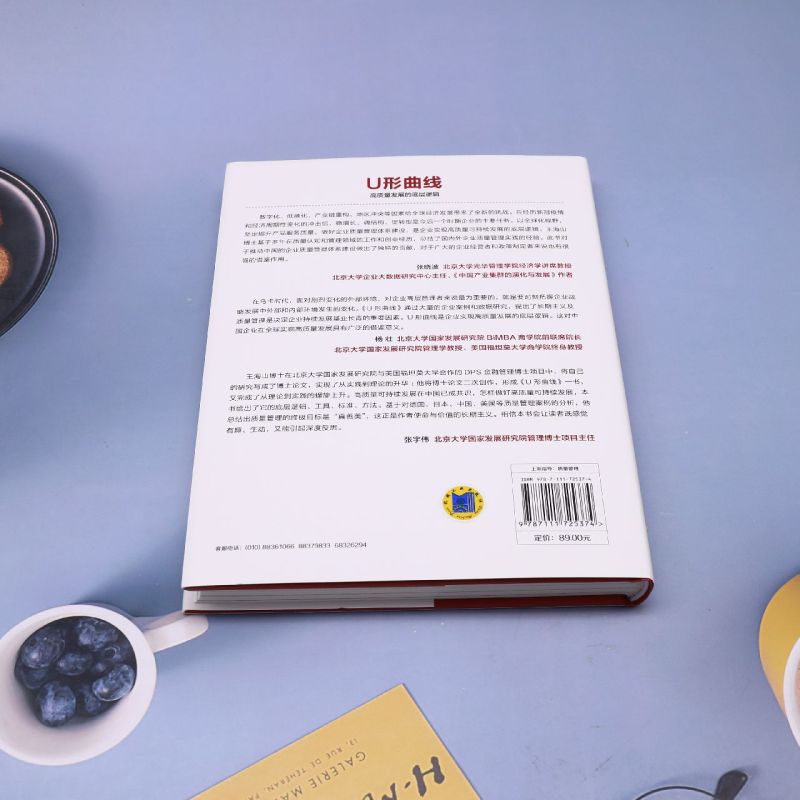 [正版]U形曲线(高质量发展的底层逻辑)/管理实践在中国高清大图