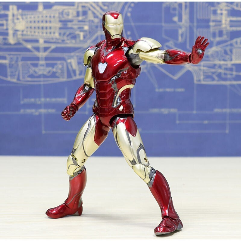 中动玩具160618mk85钢铁侠漫威手办复仇者联盟关节可动手办玩具底座