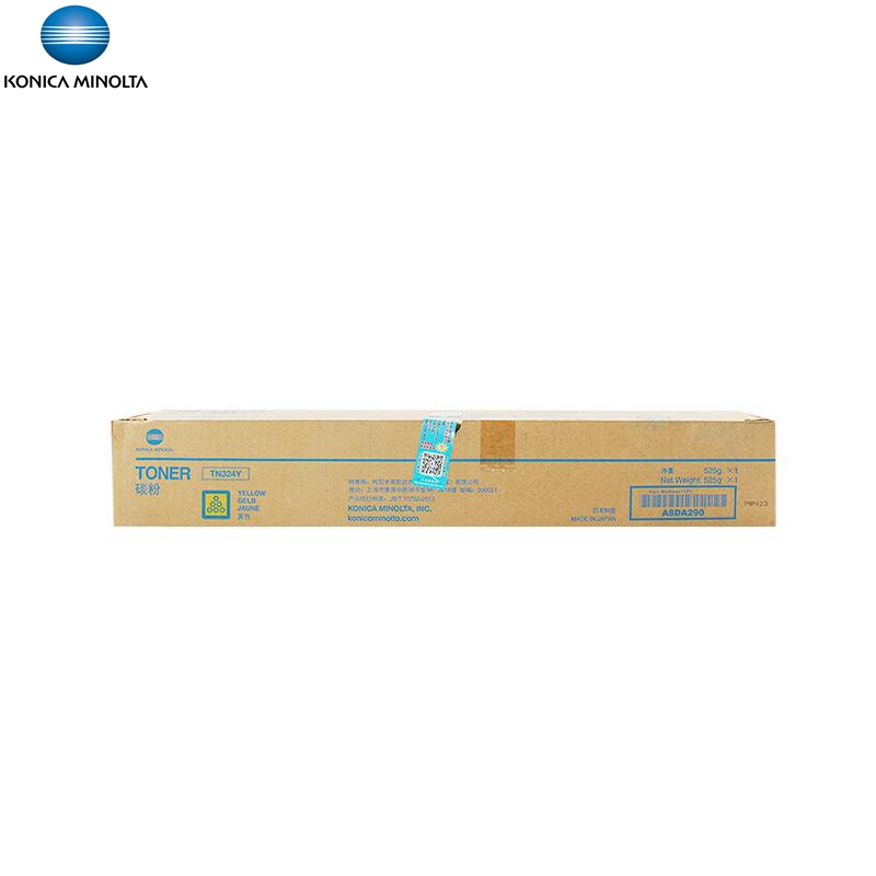 柯尼卡美能达(KONICA MINOLTA)TN324Y黄色碳粉 适用C308/C368 超精细原装碳粉高清大图
