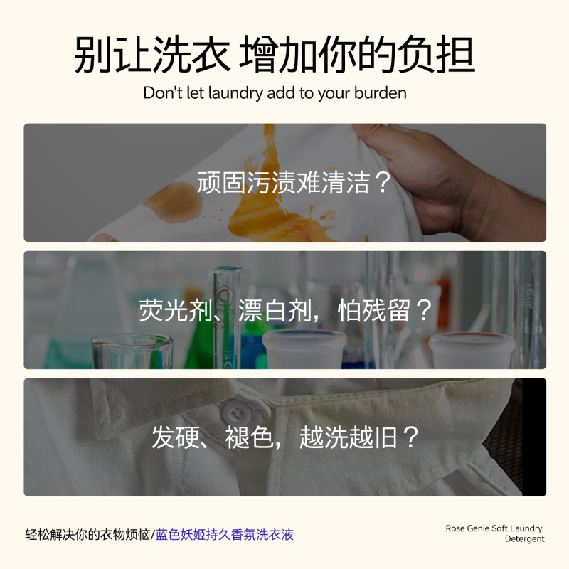 花卉诗(Flower Ship) 蓝色妖姬持久香氛洗衣液1L*1瓶高清大图