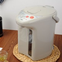 虎牌(tiger)电热水瓶PDH-A30C 驼色 3L微电脑电热水壶 三段保温热水壶 自动去氯节能 节能定时保温水瓶