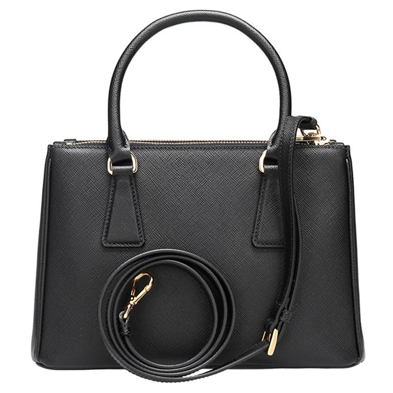 【直营】 普拉达(PRADA) Galleria系列牛皮女士手提包单肩包 1BA896高清大图