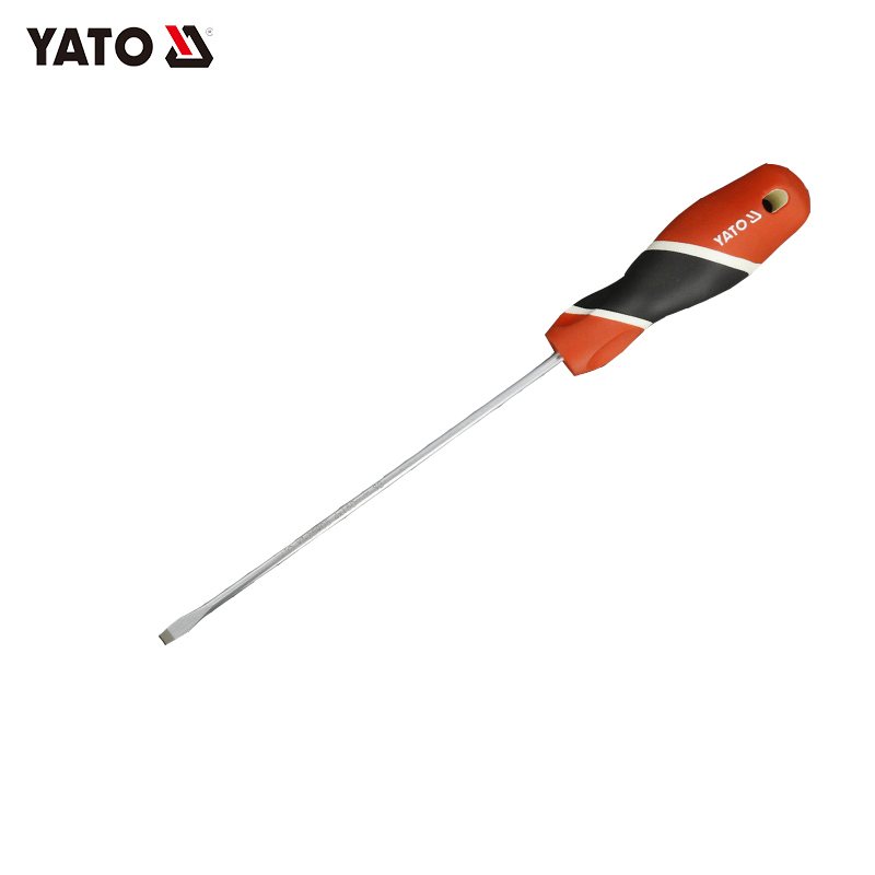 易尔拓 (5*250mm)工业级磁性一字螺丝刀 YT-25893 单位:个高清大图