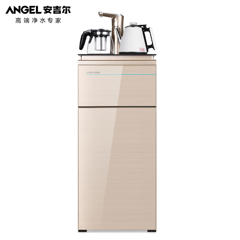 安吉尔 CB2705LK-GD饮水机家用办公室饮水机茶吧机多功能饮水机智能触控柜式下置水桶式茶吧机