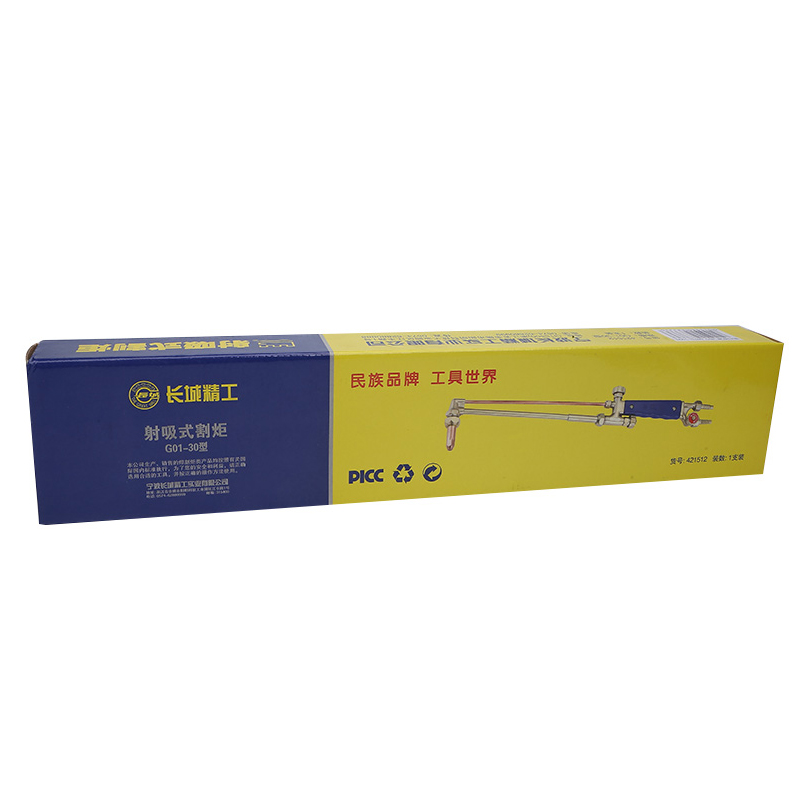 长城精工 射吸式割炬 乙炔丙烷氧气管焊割焊枪焊接工具 G01-100型 421516高清大图