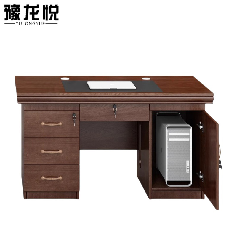 豫龙悦写字台办公桌高清大图