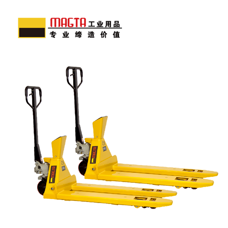 玛吉塔工(MRO MAGTA)带秤搬运车 电子秤磅搬运车 移动地磅地牛叉车秤35030 2T 1150/1580mm高清大图