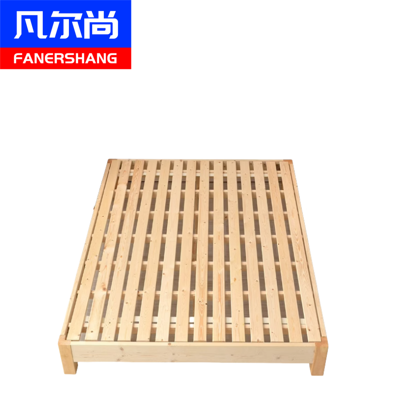 凡尔尚木质床1350*2000*250mm张高清大图