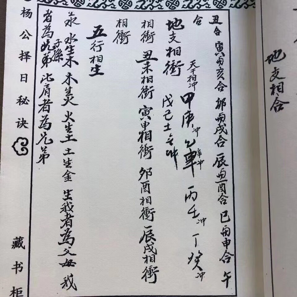 杨公择日全本 江西赣州曾弘宇抄录祖上高清大图