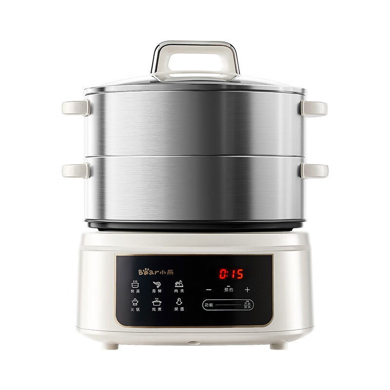 小熊电蒸锅15L大容量易清洗收纳方便家用多功能DZG-E45L6
