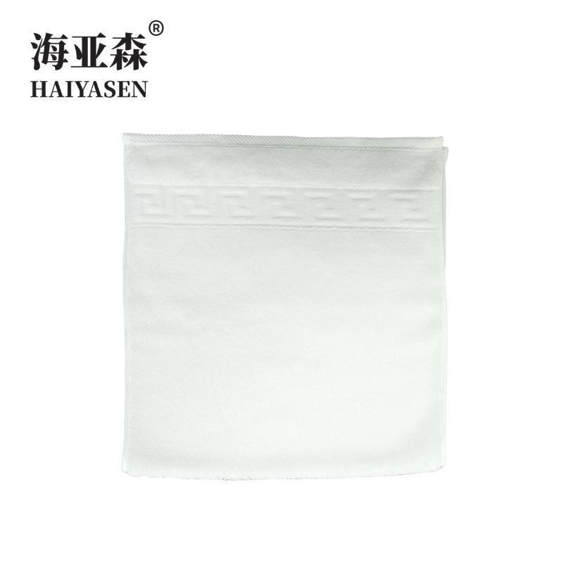 海亚森阿瓦提长绒棉轻柔抹布两用单条装(白色)34*72cm 100g (计价单位:条)TK-1028高清大图