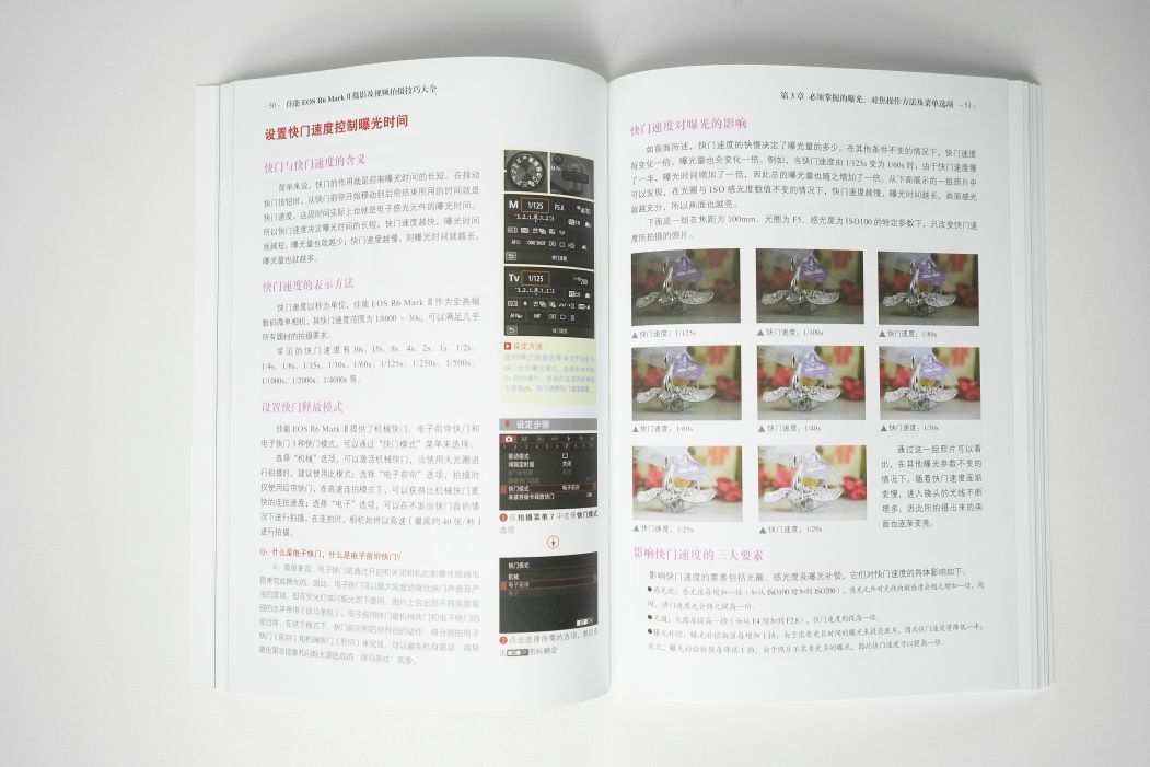 [正版]佳能EOS R6 Mark Ⅱ摄影及视频拍摄技巧大全 佳能数码相机照片视频拍摄技巧方法指南 摄影爱好者入门到精高清大图