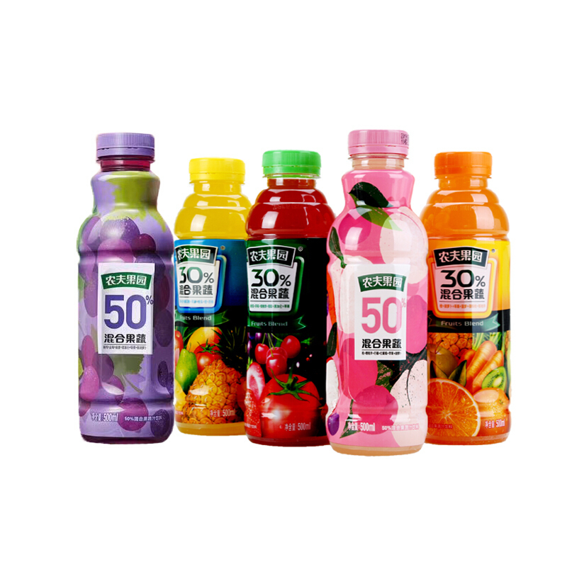 农夫果园30%番莓混合果汁500ml (15瓶)