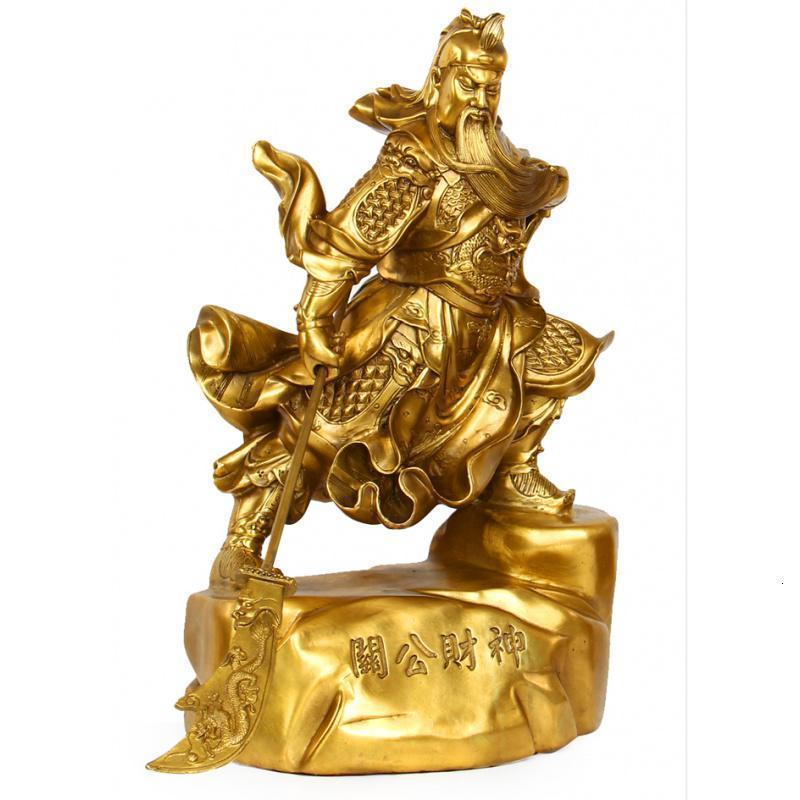 美帮汇铜武关羽关二爷关公铜像摆件大号店铺开业礼乔迁品摆设高清大图