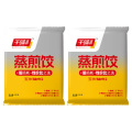 千味央厨饺子内里软糯皮薄馅大口感劲道玉米猪肉馅1kg*2袋(包装随机)