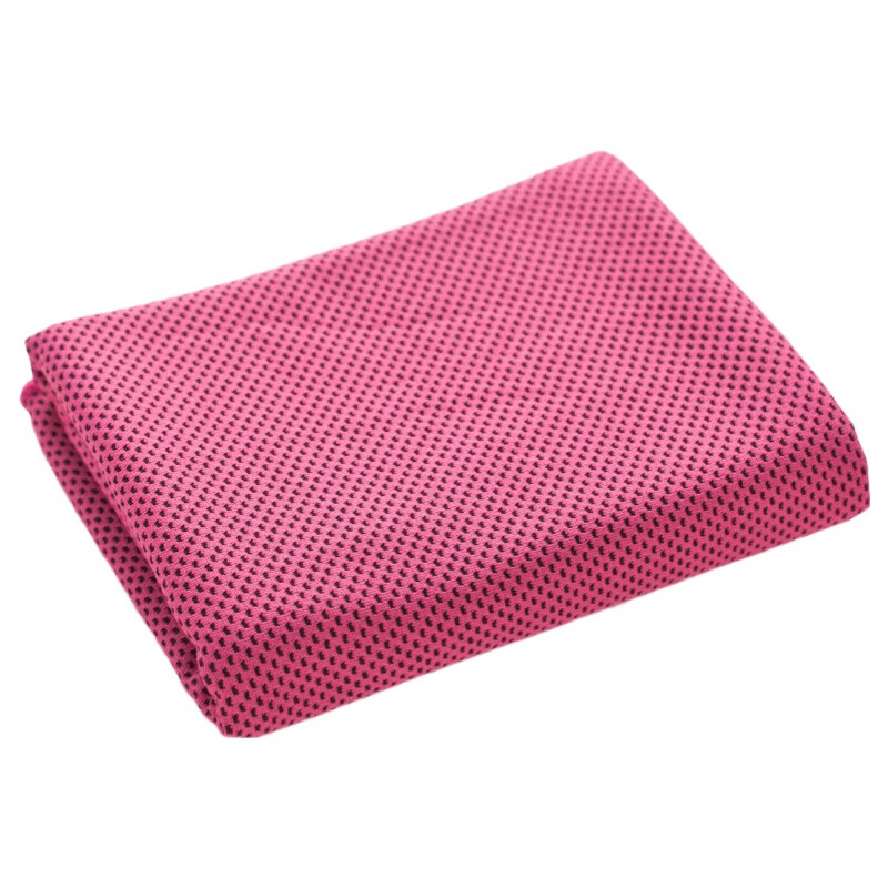 天山柔 30*100cm 50g 素色冷感 毛巾 (计价单位:条) 玫红高清大图