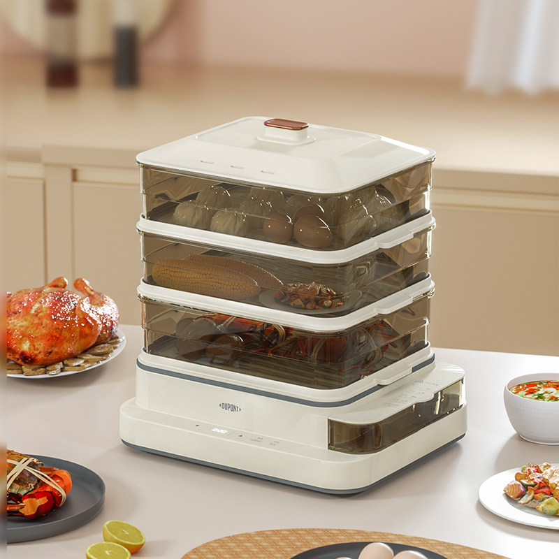 杜邦(DUPONT)多功能电蒸锅(升级款)PZL-KY0818