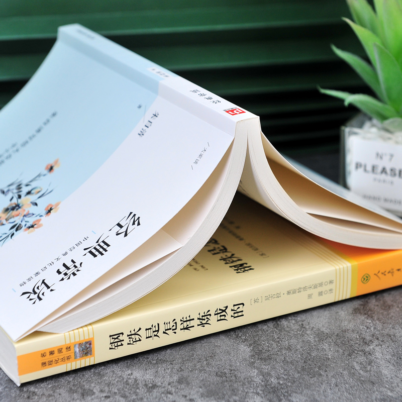 [醉染正版]经典常谈 朱自清著 江苏人民出版社+钢铁是怎样炼成的 人民教育出版社八年级下册人教版课外阅读书籍初中生经典散高清大图