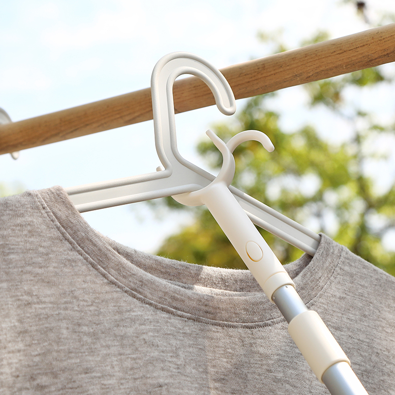 撑衣杆家用架取衣服叉杆晾衣杆伸缩挑衣杆加长衣叉挂晒衣杆丫叉子