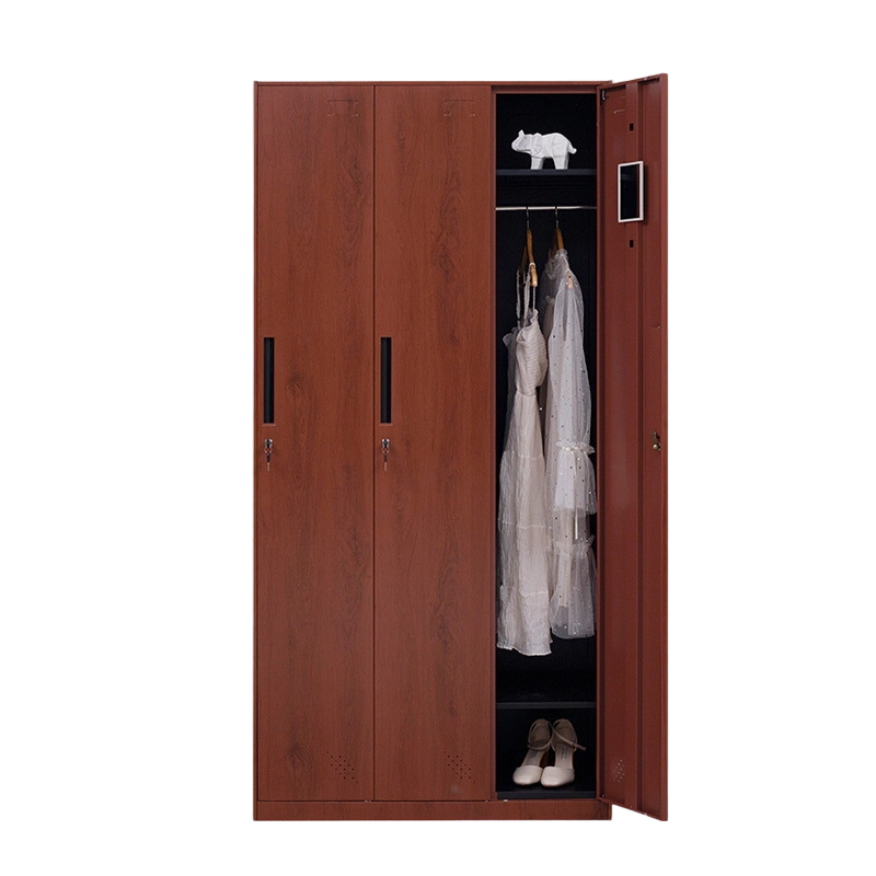 铭羽洋木纹更衣柜高清大图