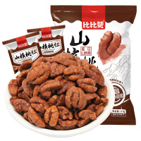 比比赞山核桃仁80g坚果干果类小零食小吃休闲食品小核桃仁肉袋装每日坚果