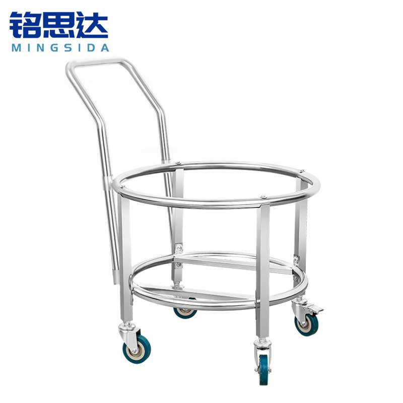 铭 思达手推桶架高清大图