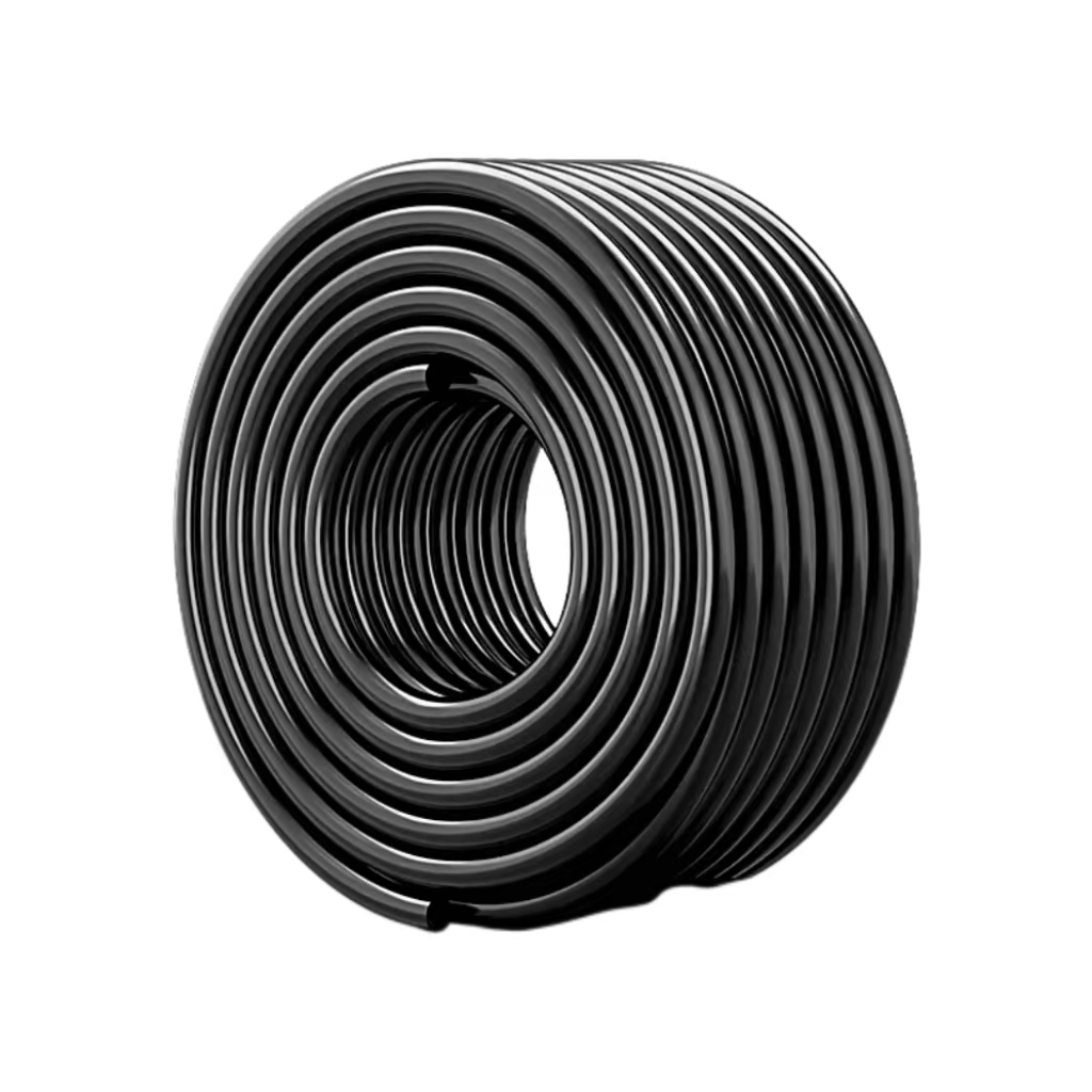 中锦科技 高压气管 PU弹簧软管 Φ6*4mm黑色12米带接头 根高清大图