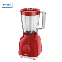 飞利浦（Philips）HR2100 家用多功能果汁搅拌机小型多档电动料理机台式1.5L辅食 紫色