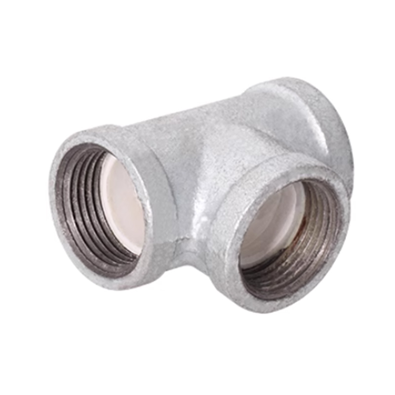 兴酉 镀锌衬塑正三通 DN40(1.5寸) 个高清大图